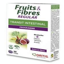 Ortis 水果瘦防便秘润肠排宿便 纤瘦果 普通版 30片 Ortis Fruit & Fibre Regular 30 tablets