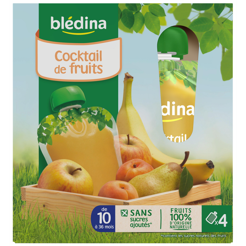 贝乐蒂 混合水果味宝宝水果泥 Image 1