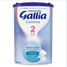 【2罐装包税包邮】法国GALLIA CALISMA 2eme age 佳丽雅2段标准婴儿奶粉 830G