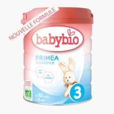 【2罐装包税包邮】法国BABYBIO PRIMEA croissance 3 伴宝乐3段标准成长奶粉800G