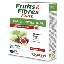 【3盒】Ortis 水果瘦防便秘润肠排宿便纤瘦果 强效版 24片 Ortis Fruit & Fibre Forte 24 tablets