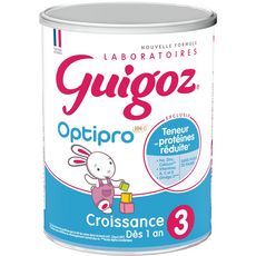 【2罐装包税包邮】法国GUIGOZ OPTIPRO 古戈氏3段标准婴儿奶粉800G