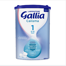【2罐装包税包邮】法国GALLIA CALISMA 1er age 佳丽雅1段标准婴儿奶粉 830G